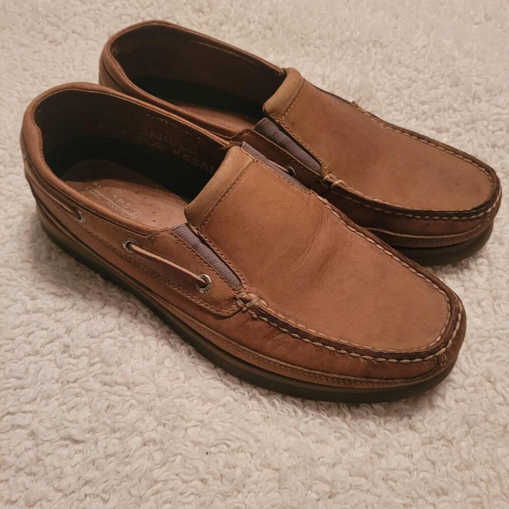 Men's Sperry Topsider slip-ons, size 9M